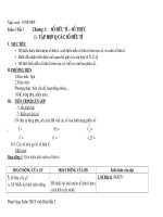 ĐẠI SỐ 7 tiết 1