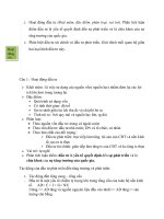 Ôn tập kinh tế đầu tư