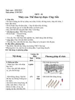 giáo án thể dục lớp 8 tiết 58 (đạt)