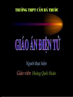 Điện trường, cường độ điện trường. Đường sức điện