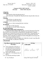 Giao an dai 8 - chương II