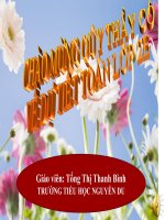 Toán: Đường gấp khúc - Độ dài đường gấp khúc