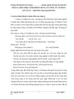 Thực trạng kế toán Công ty Cổ phần sản xuất – thương mại Đại Dương