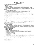 kế hoạch tháng 1,2,3,4