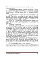 ĐIỀU TRA ĐÁNH GIÁ TÌNH TRẠNG MẶT ĐƯỜNG