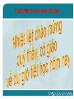 TÍNH CHẤT BA ĐƯỜNG CAO CỰC ĐỈNH(TGT)