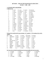 on tap cuc hay, moi tai ve de on tap cho HS