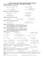 đề cương toán 10 (hay)