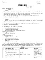 BỘ GIÁO ÁN NGỮ VĂN 8 (4 CỘT)