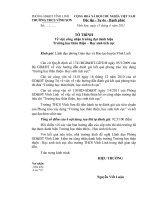 Tờ trình công nhân THTT