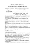 CÔNG VĂN 10227 CỦA BỘ GIÁO DỤC HƯỚNG DẪN ĐÁNH GIÁ GIỜ DẠY