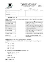 Kiểm tra CKII - Lsử+Địa lí 4 (c.90.2)