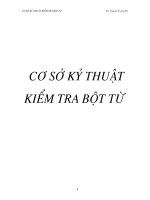 Cơ Sở Kĩ Thuật Kiểm Tra Bột Từ