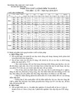 Phân tích chất lượng GK1 khối 5