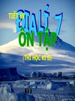 Tiết 69 Ôn tập Thi HK II