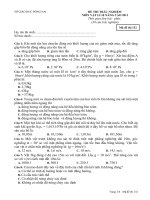 ĐỀ THI HỌC KÌ 2 NĂM 2011 NÂNG CAO