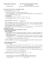 ĐỀ THI MÔN TOÁN ĐH KHỐI B_2010