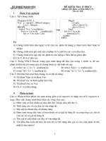 Đề bài kiểm tra 15 phút - mã đề 01 (lần 2)