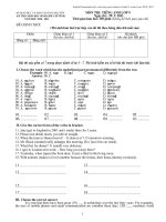 ĐỀ THI HỌC SINH GIỎI TỈNH THÁI  NGUYÊN 2010-2011