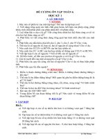 Đề cương ôn tập toán 6 KI