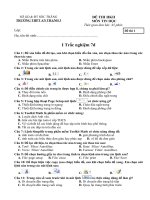 Đề thi HKII lóp 7 (2Đề)