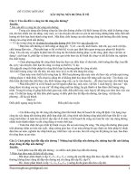 ĐỀ CƯƠNG MÔN HỌC XÂY ĐỰNG NỀN ĐƯỜNG Ô TÔ