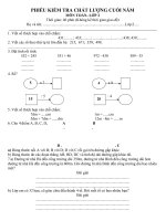 ĐE THI TOAN CUOI NAM- LOP 2