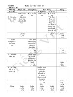 KT Tiếng Việt 8- 1 tiết( T 130)CKTKN - có ma trận