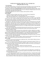 ĐỀ THI VÀ ĐÁP ÁN HỌC SINH GIỎI TỈNH