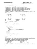 Đề bài kiểm tra 1 tiết (lần 2)