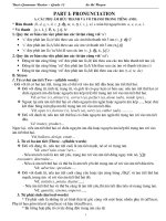 Tài Liệu Ôn Thi TN Môn Tiếng Anh