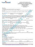 đề thi thử hoá lần 1 chuyên sư phạm 2015