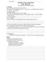 Đề kiểm tra học sinh giỏi lop 2