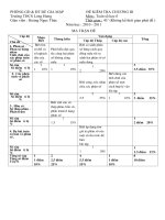 KT số học chương III có ma trận đáp án chuẩn mới