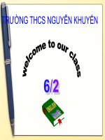 Bài giảng điện tử tham khảo thao giảng, thi GV anh 6 Unit 11 What do you eat (20)