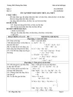 GIÁO ÁN HAI BUỔI TOÁN 8