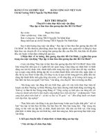 DOÀN6/3 HOC TAP VA LAM THEO LOI BAC