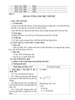 Giáo án điển hình của cường