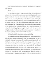 Quan niệm về Tác phẩm văn học của lý luận