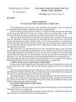 Báo cáo đề dẫn