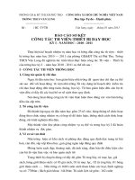 BAO CAO SO KET THU VIEN