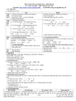 De cuong on tap HKII hoa 8 het tiet 62