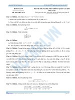 đề thi môn toán số 5