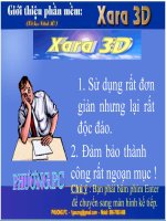 HUONG DAN SU DUNG XA SA 3D