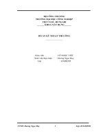 KỸ THUẬT THI CÔNG 1