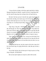 luận văn quản trị kinh doanh Phân tích các hoạt động kinh doanh - Đánh giá ưu nhược điểm và một số định hơớng của Tổng công ty xăng dầu (2000-2001)