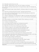 Đề cương ôn tập chiếu sáng đô thị