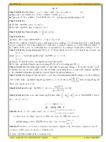 Bộ 4 đề thi thử môn toán 2015 hay