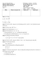 Đề thi học kì 2 toán 9