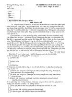 KT cuối HKII môn TV